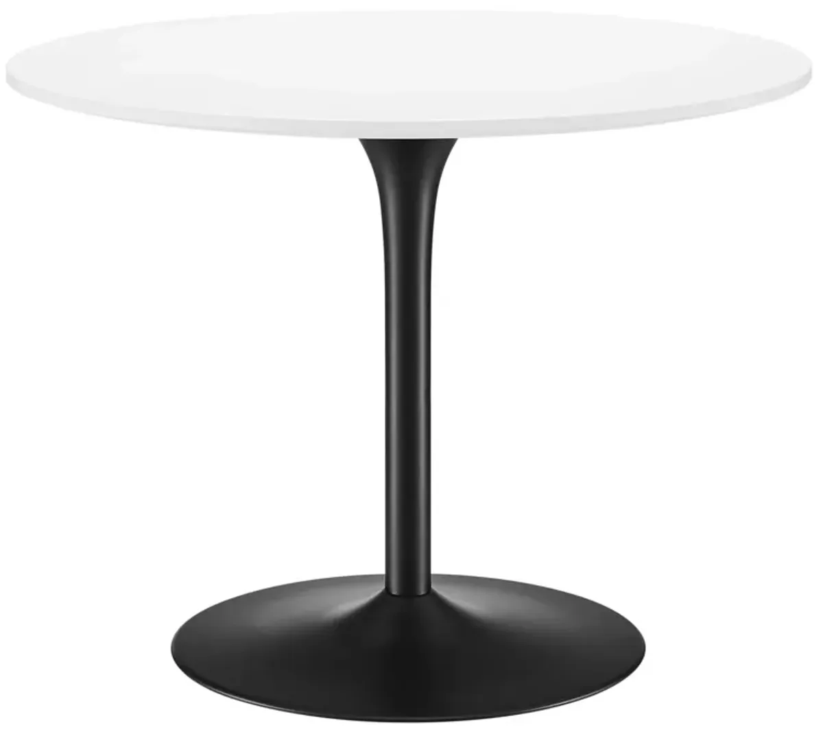 Modway - Pursuit 40" Dining Table White Black