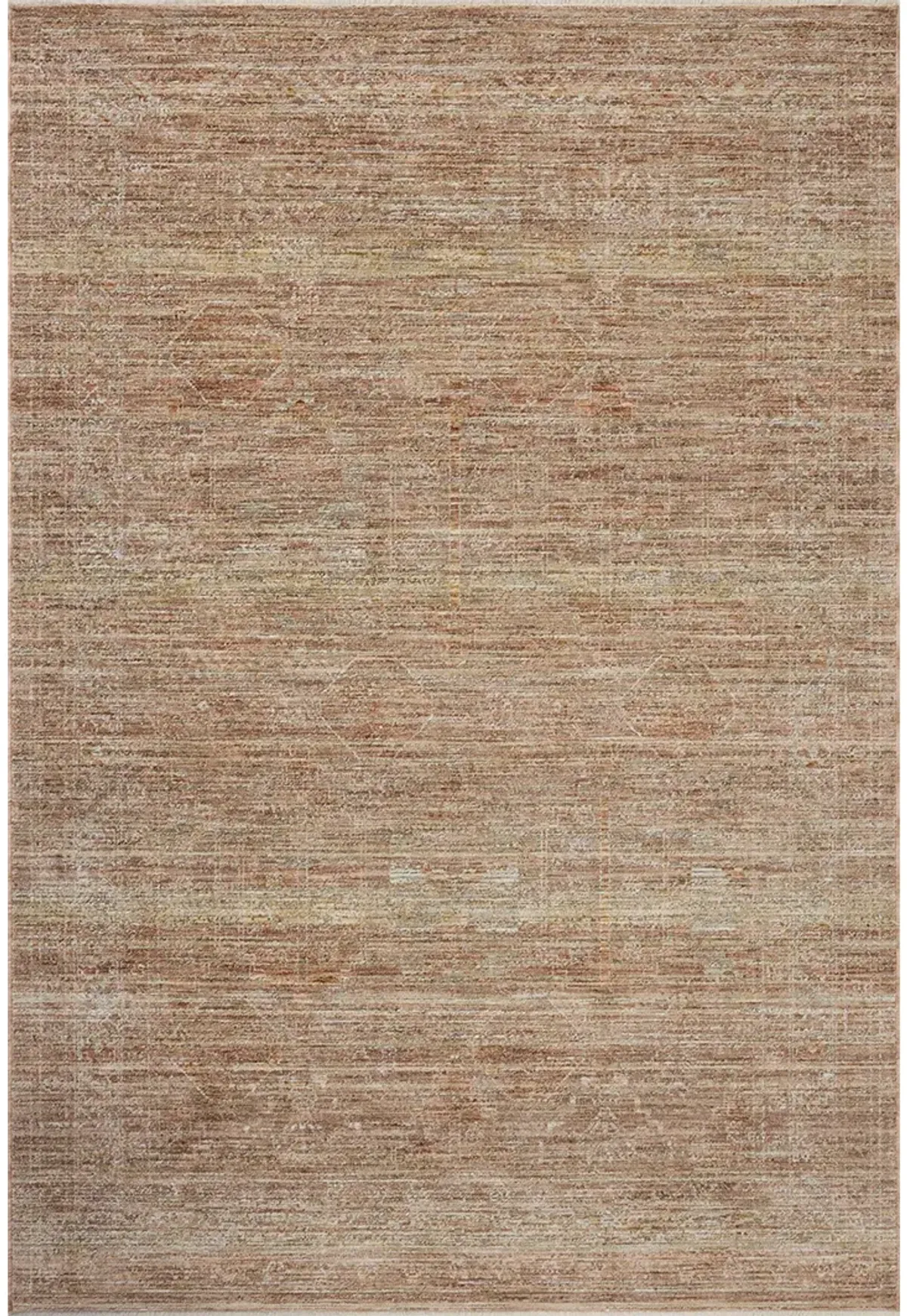 II Tabitha Clay/Natural 6'7" x 9'2" Area Rug by Loloi II