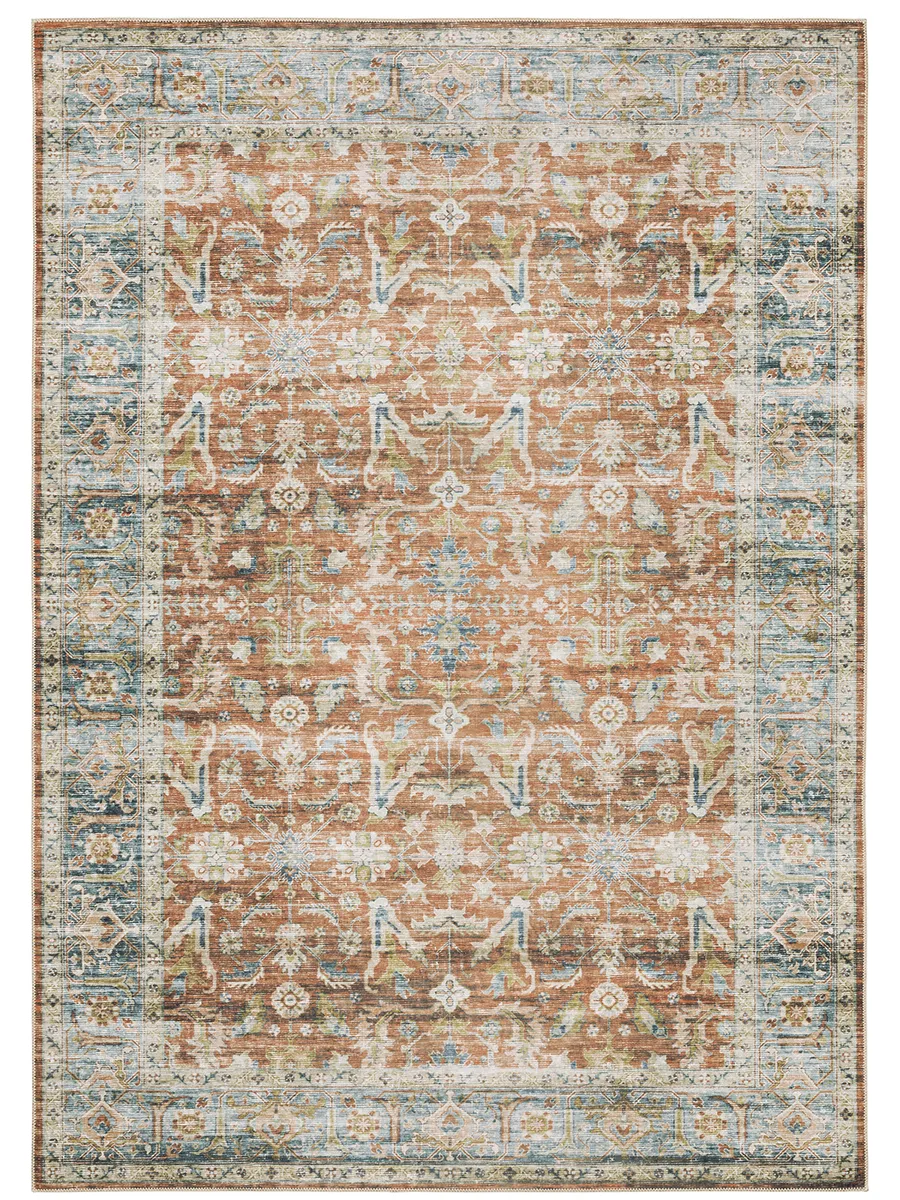 Charleston 5' x 7' Rust Rug