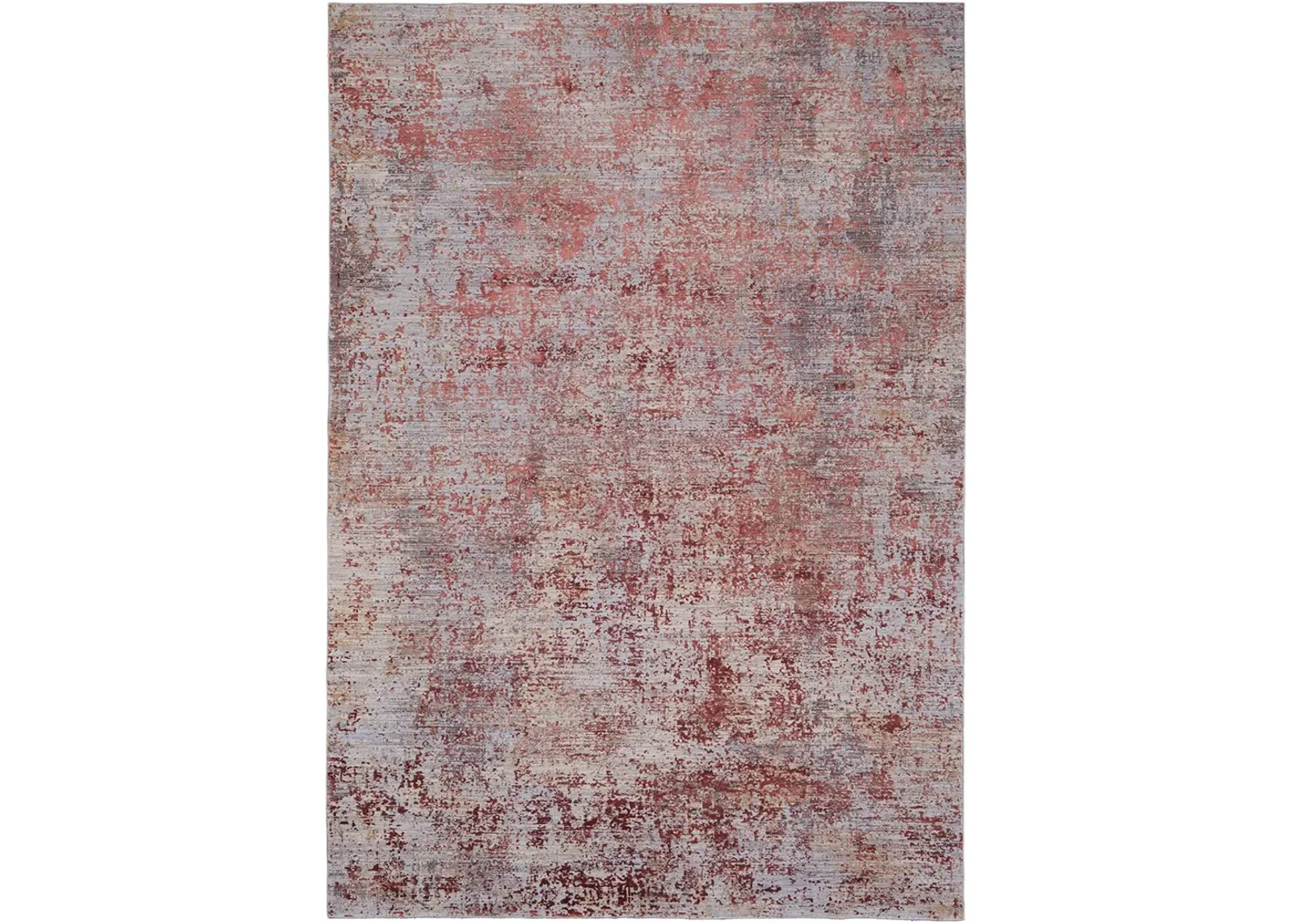 Pryor 39NGF 5' x 8' Red/Gray/Blue Rug