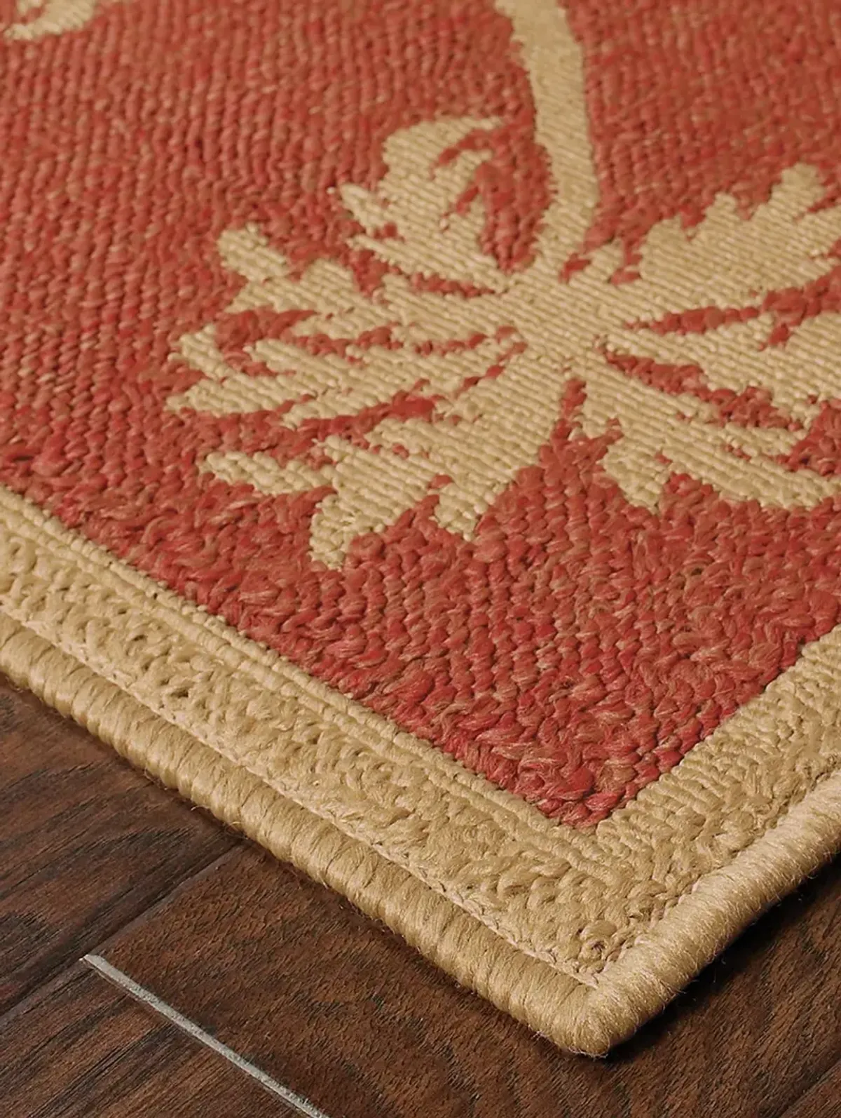 Lanai 3'7" x 5'6" Beige Rug