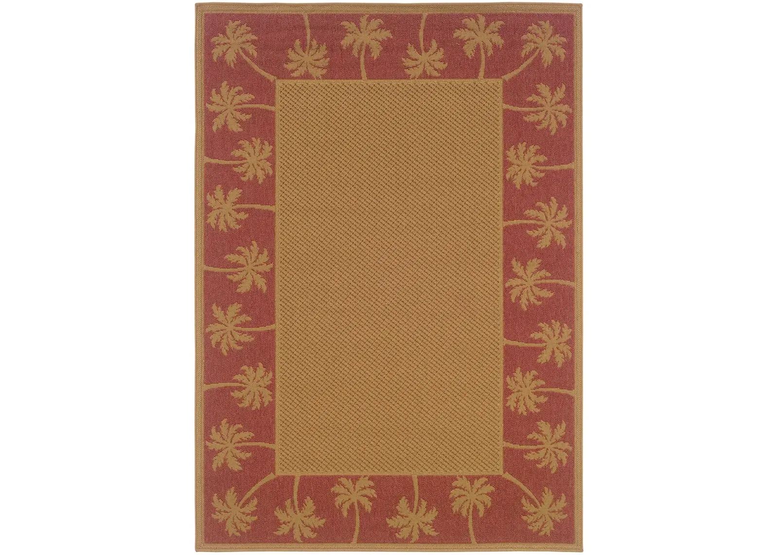 Lanai 3'7" x 5'6" Beige Rug