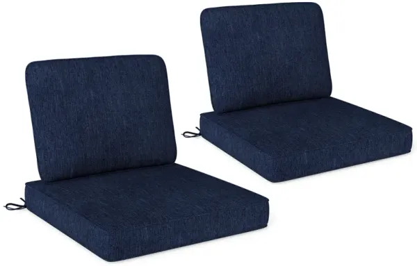 2-Pack Outdoor Patio Chair Cushions – Removable & Washable Covers