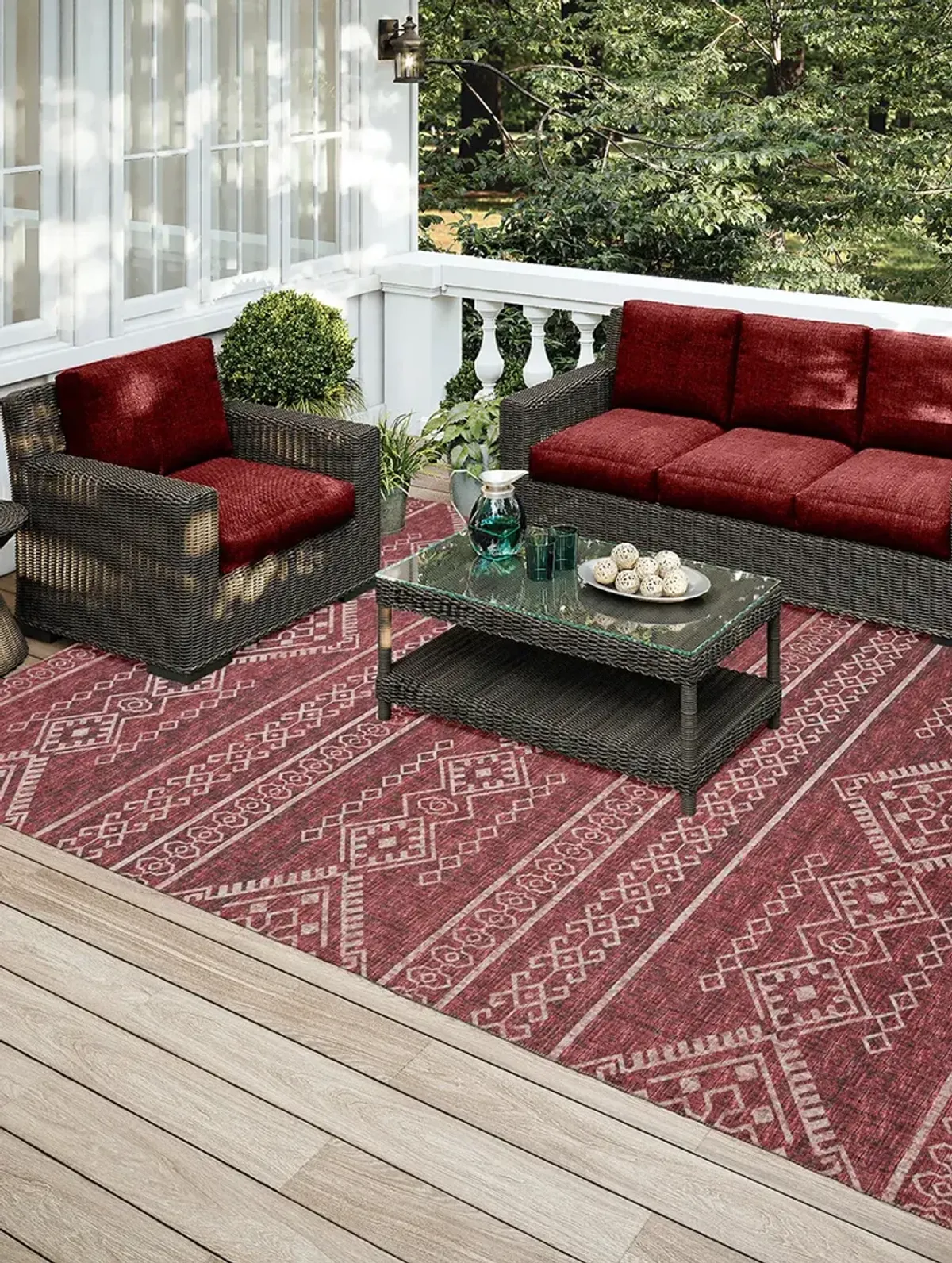 Sedona SN14 Paprika 9' x 12' Rug