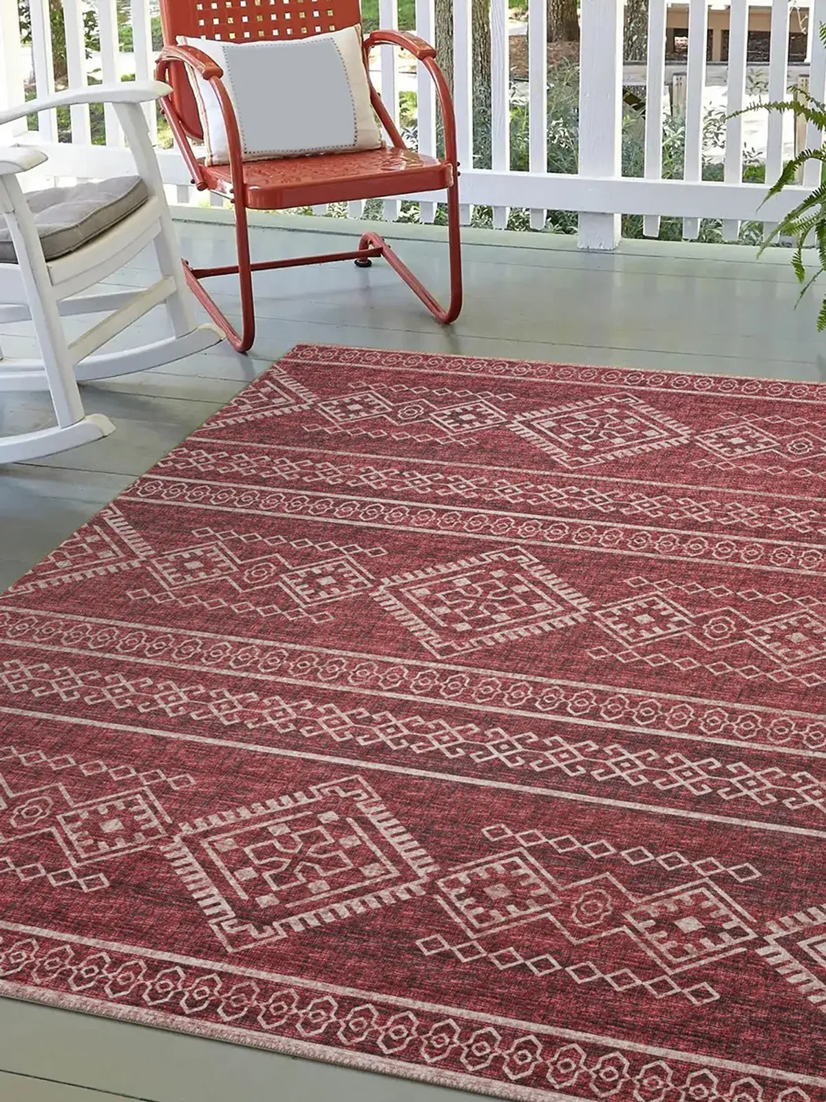 Sedona SN14 Paprika 9' x 12' Rug