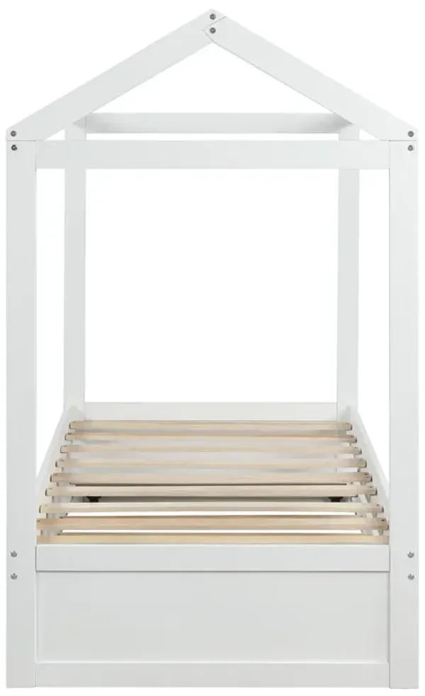 Merax House Bed with Trundle