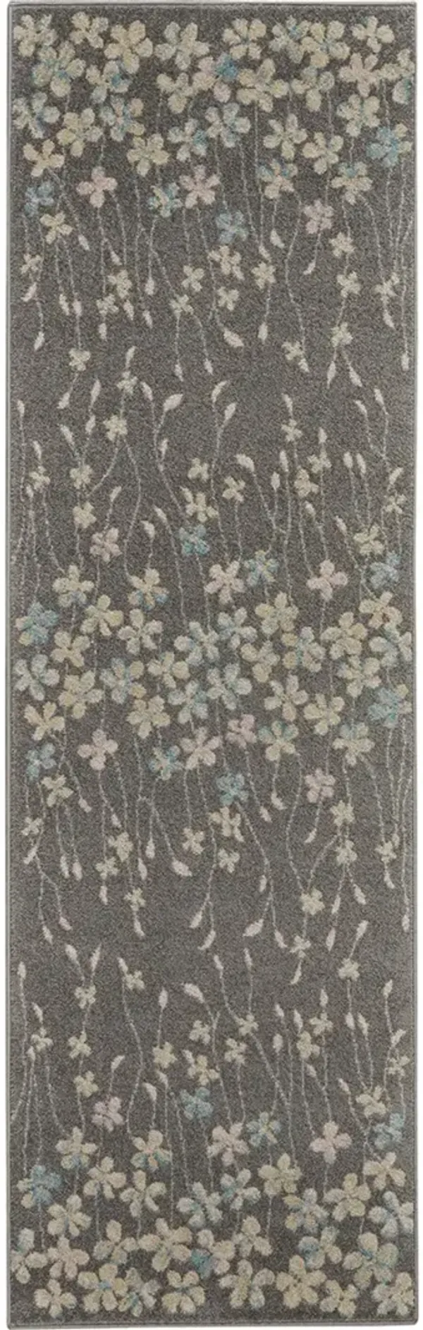 Tranquil TRA04 Gray/Beige 2' x 4' Rug