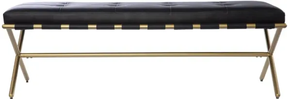 Marlborough Faux Leather Bench