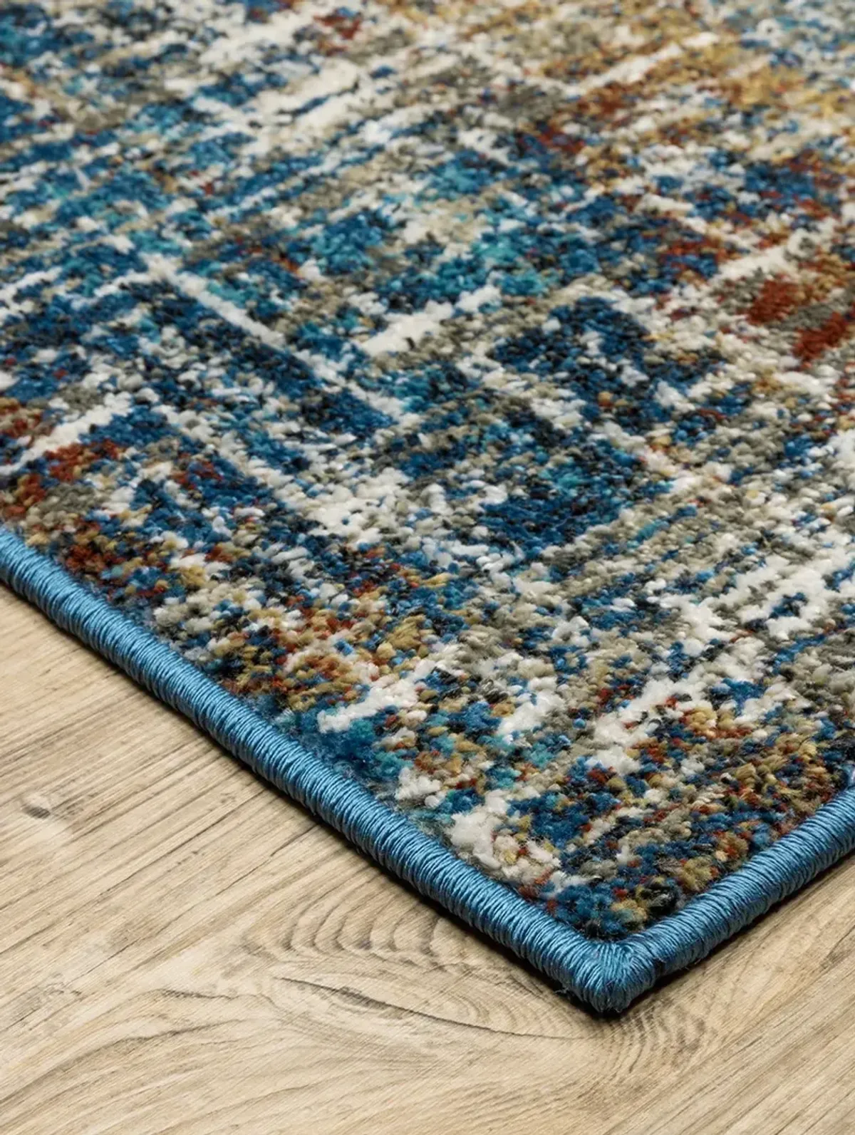 Venice 5'3" x 7'3" Blue Rug