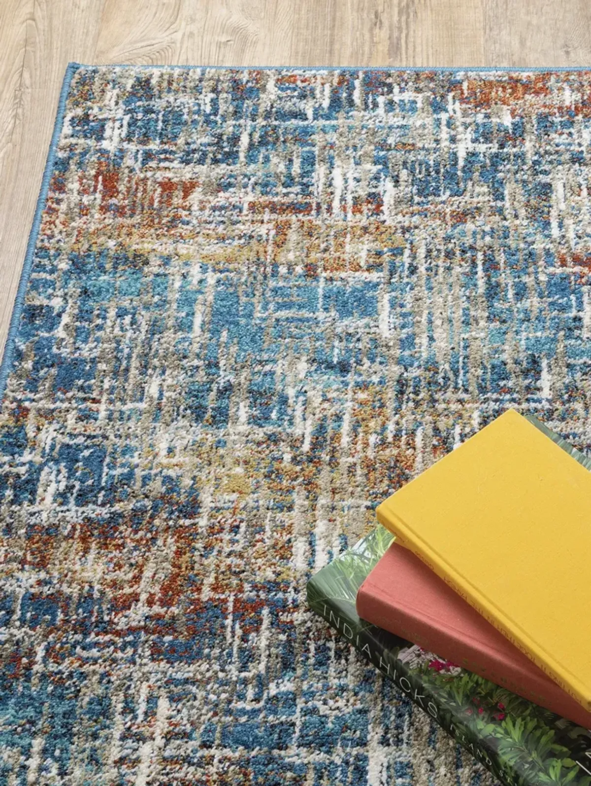 Venice 5'3" x 7'3" Blue Rug