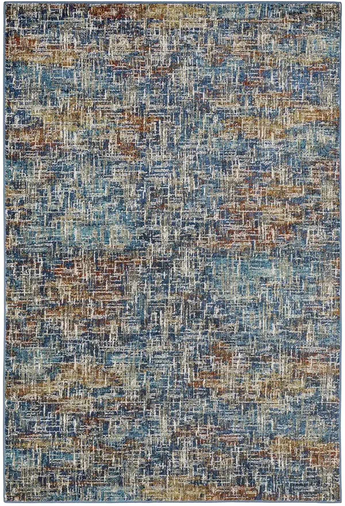 Venice 5'3" x 7'3" Blue Rug