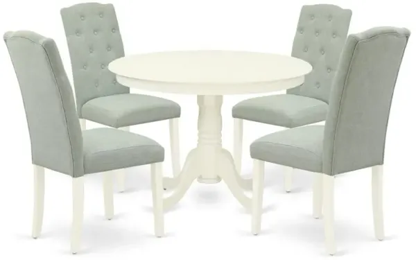 Dining Room Set Linen White