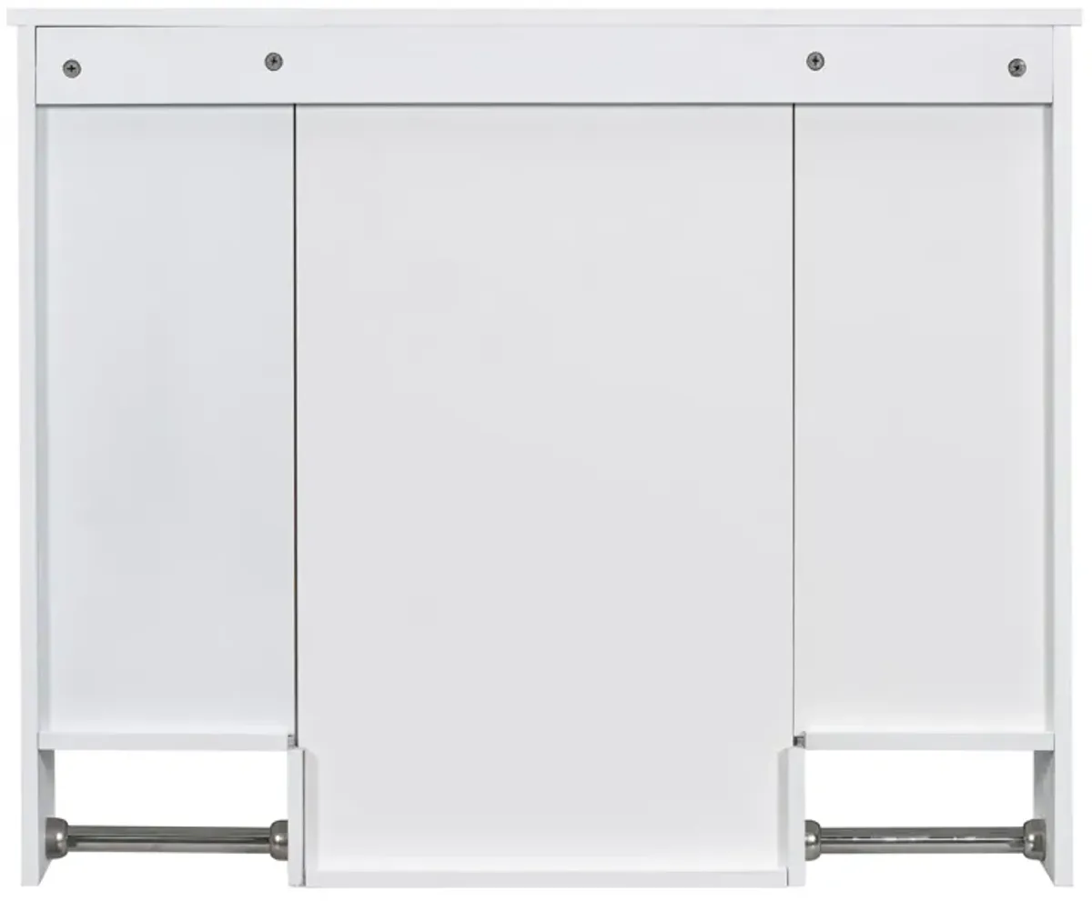 Merax Modern Wall Mounted Bathroom Storage Cabinet