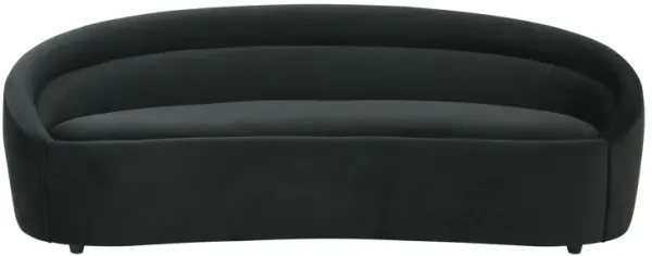 Ellison Black Velvet Sofa