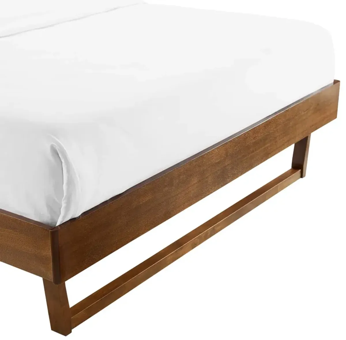 Modway - Billie King Wood Platform Bed Frame