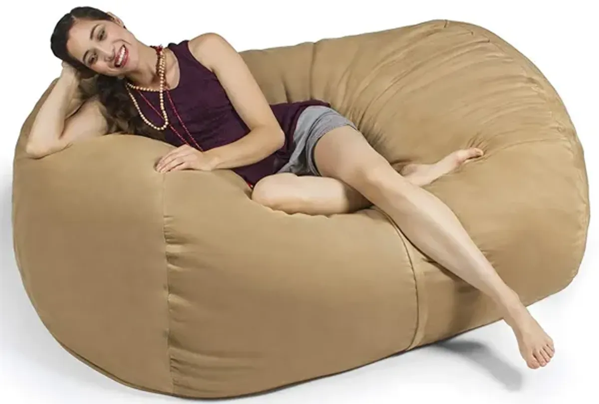 Jaxx 5.5 Foot Lounger Bean Bag Loveseat