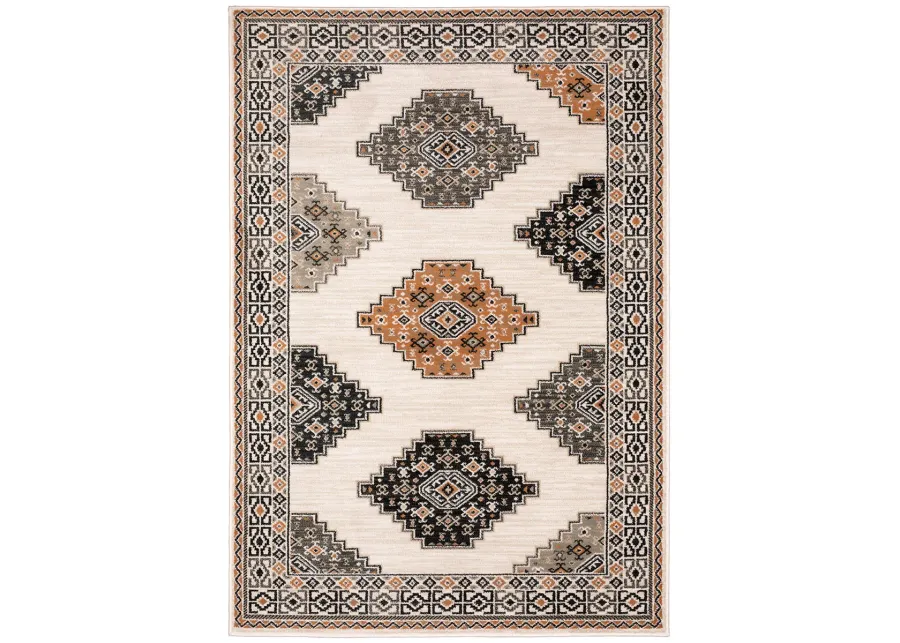 Georgia 6'7" x 9'2" Ivory Rug