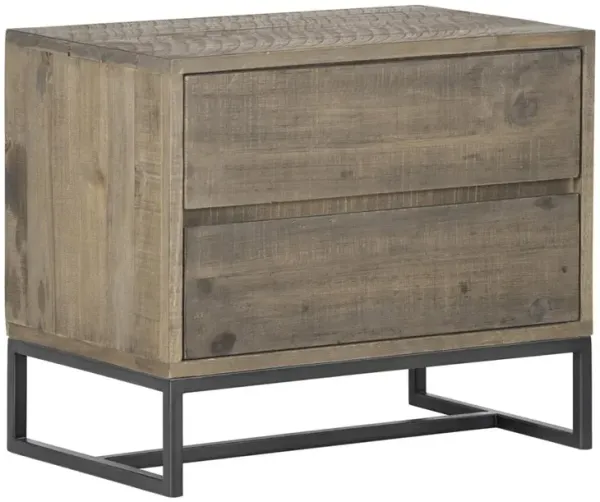 Moe's Home Collection Elena Nightstand, Brown