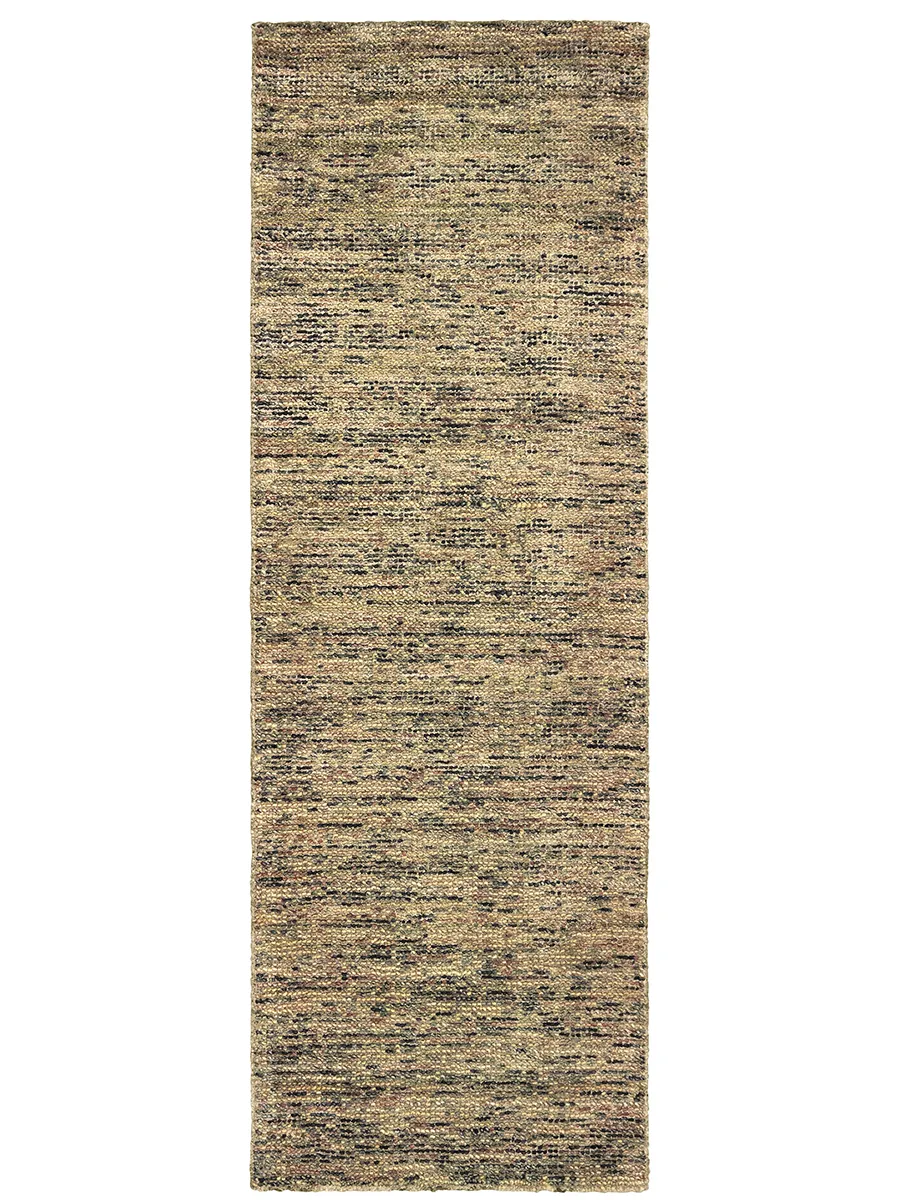 Lucent 2'6" x 8' Gold Rug