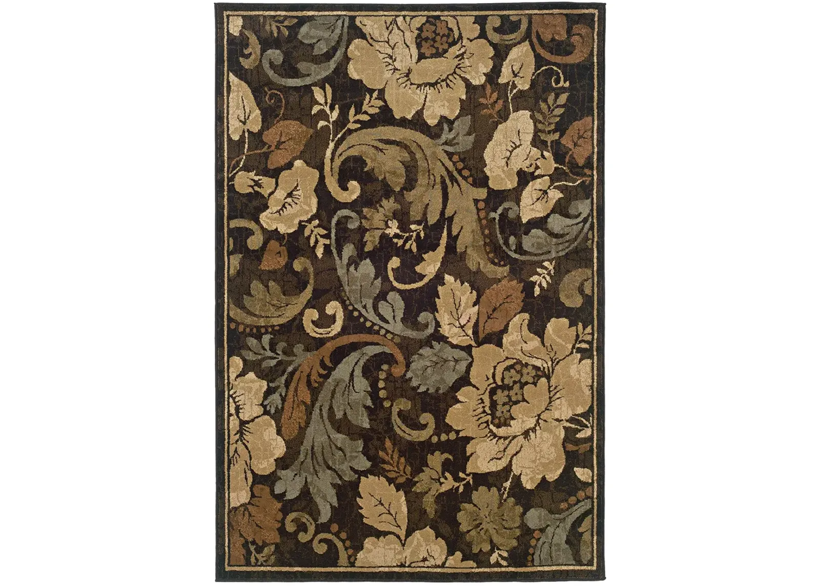 Huntington 7'10" x 10' Brown Rug