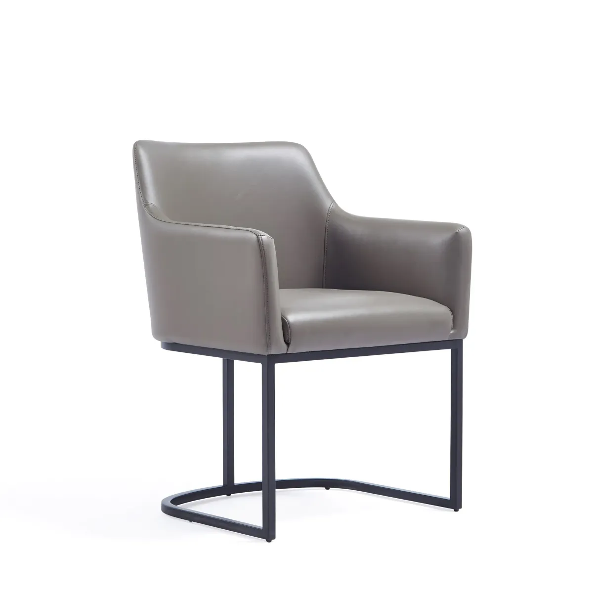 Serena Dark Gray Dining Arm Chair