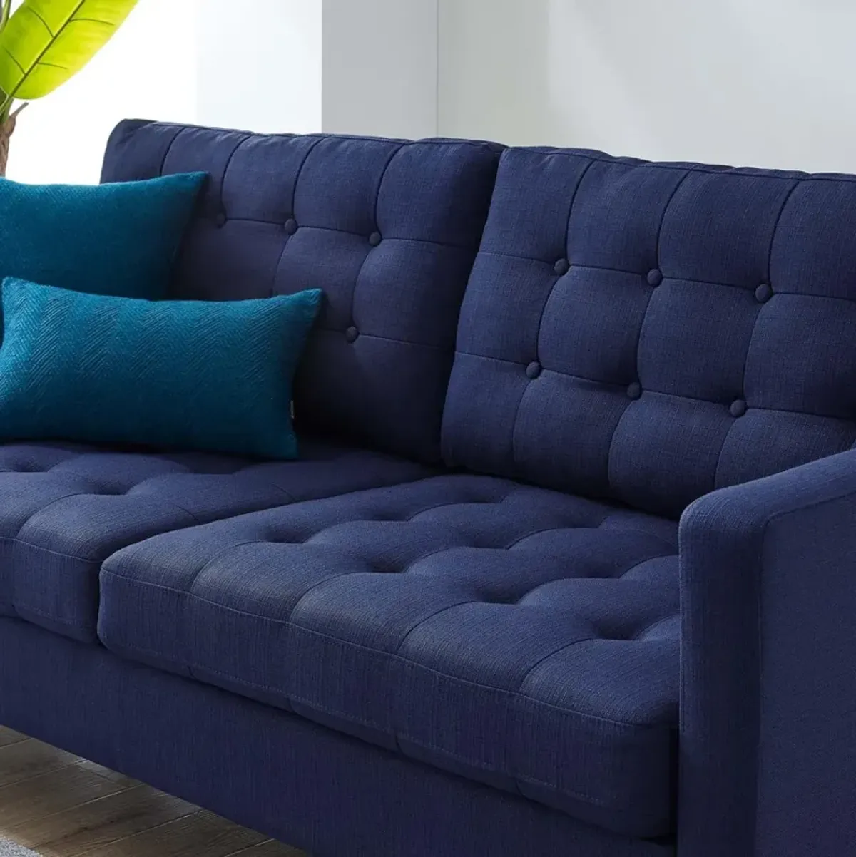 Modway Exalt Sofas, Royal Blue