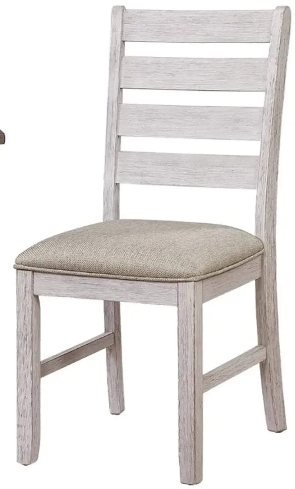 Streamdale Casual Dining Side Chairs 2 Piece Set Grayish White Finish