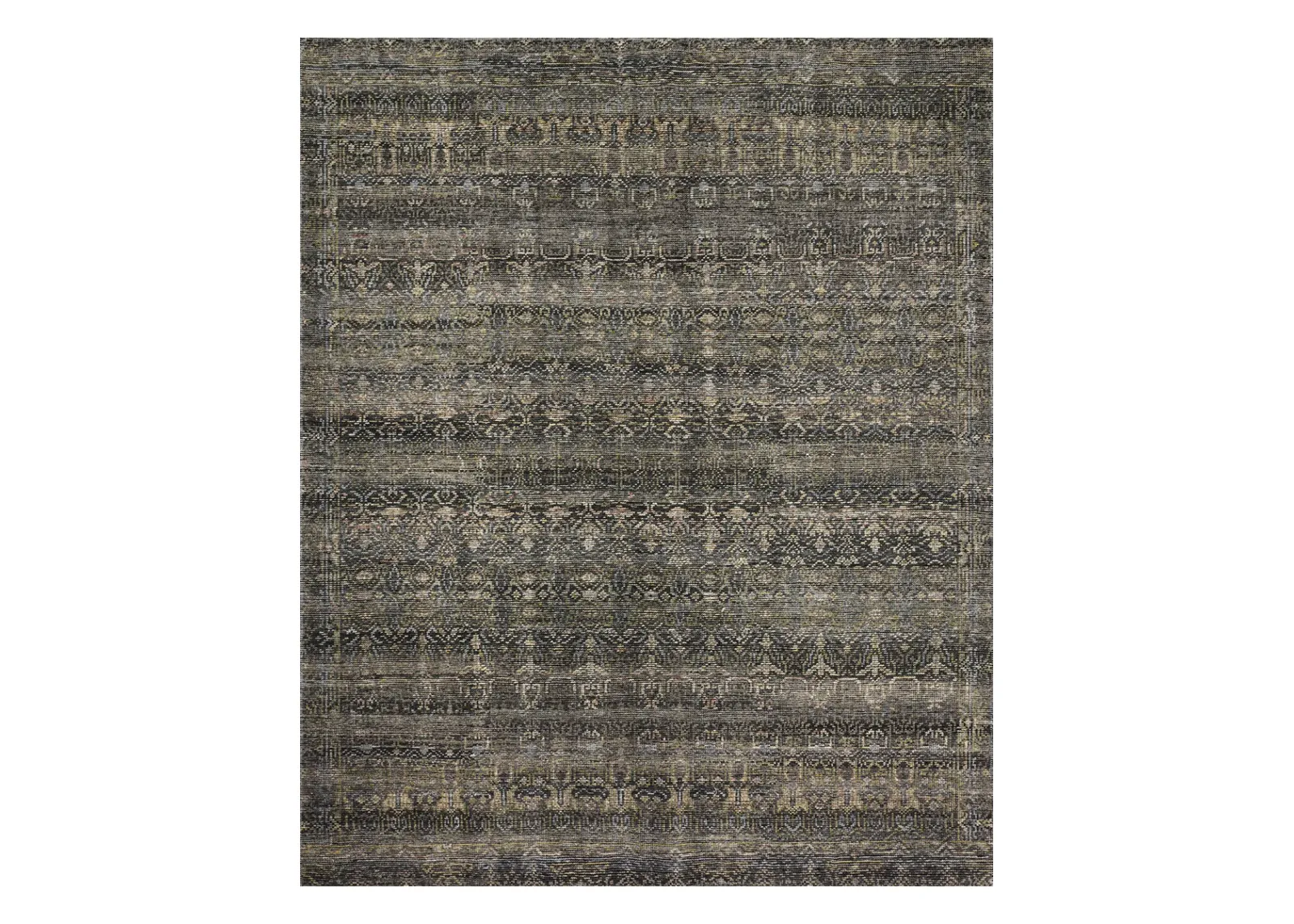 Amara AMM03 Charcoal/Lagoon 4' x 6' Rug