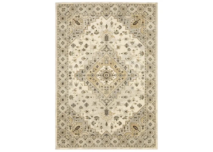 Florence 9'10" x 12'10" Bge Rug