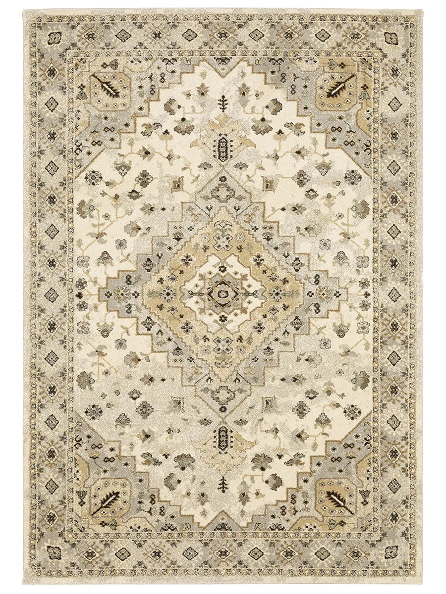 Florence 9'10" x 12'10" Bge Rug