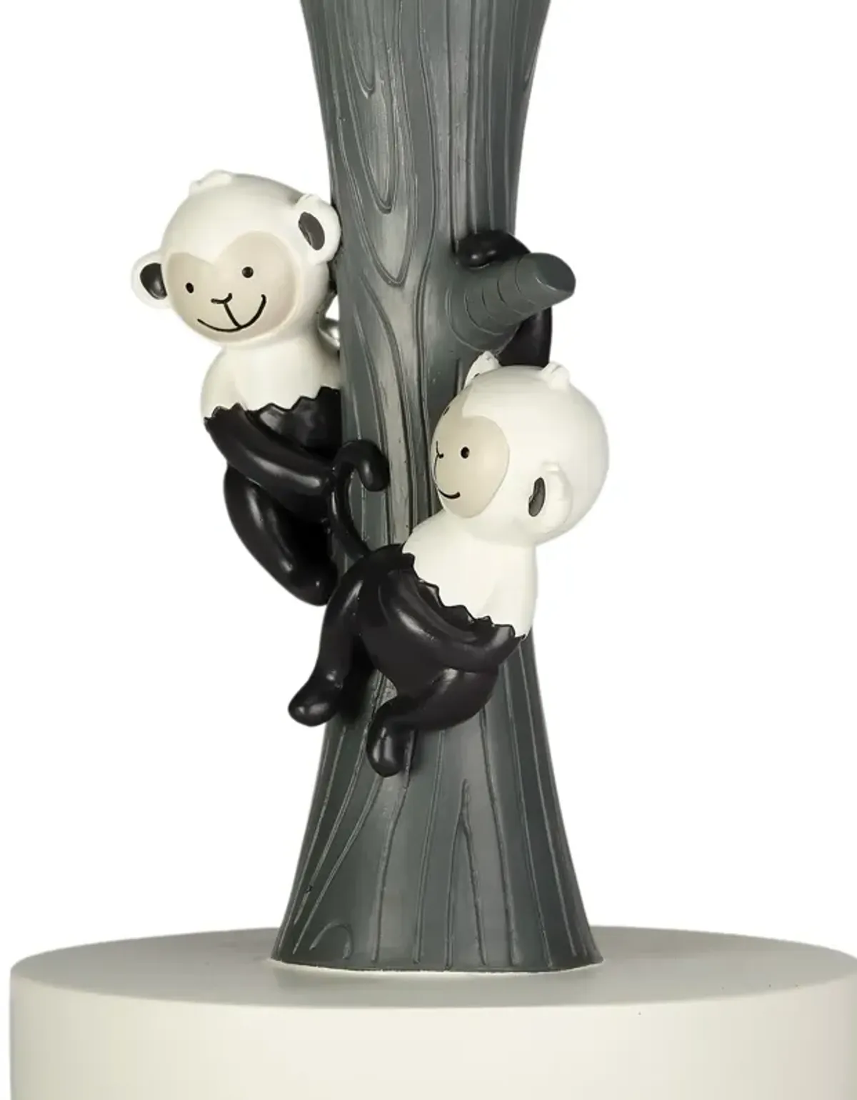 Lambs & Ivy Jungle Party Tree with Monkeys Lamp with Shade & Bulb