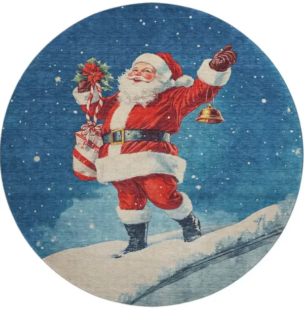 Merry & Bright MY15 8' Round Rug