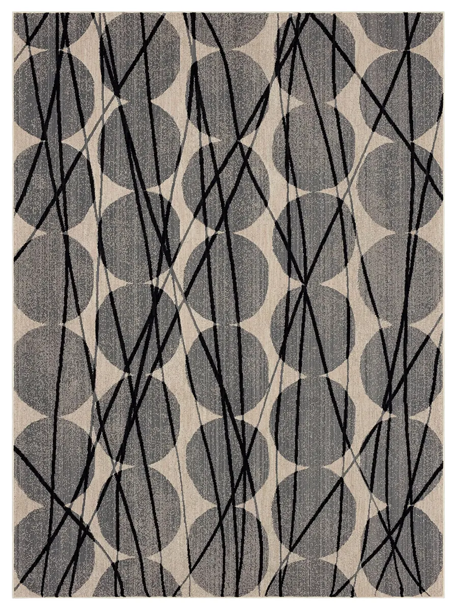 Rendition by Stacy Garcia Home Belizo Obsidian 2' 4" X 7' 10" Rug