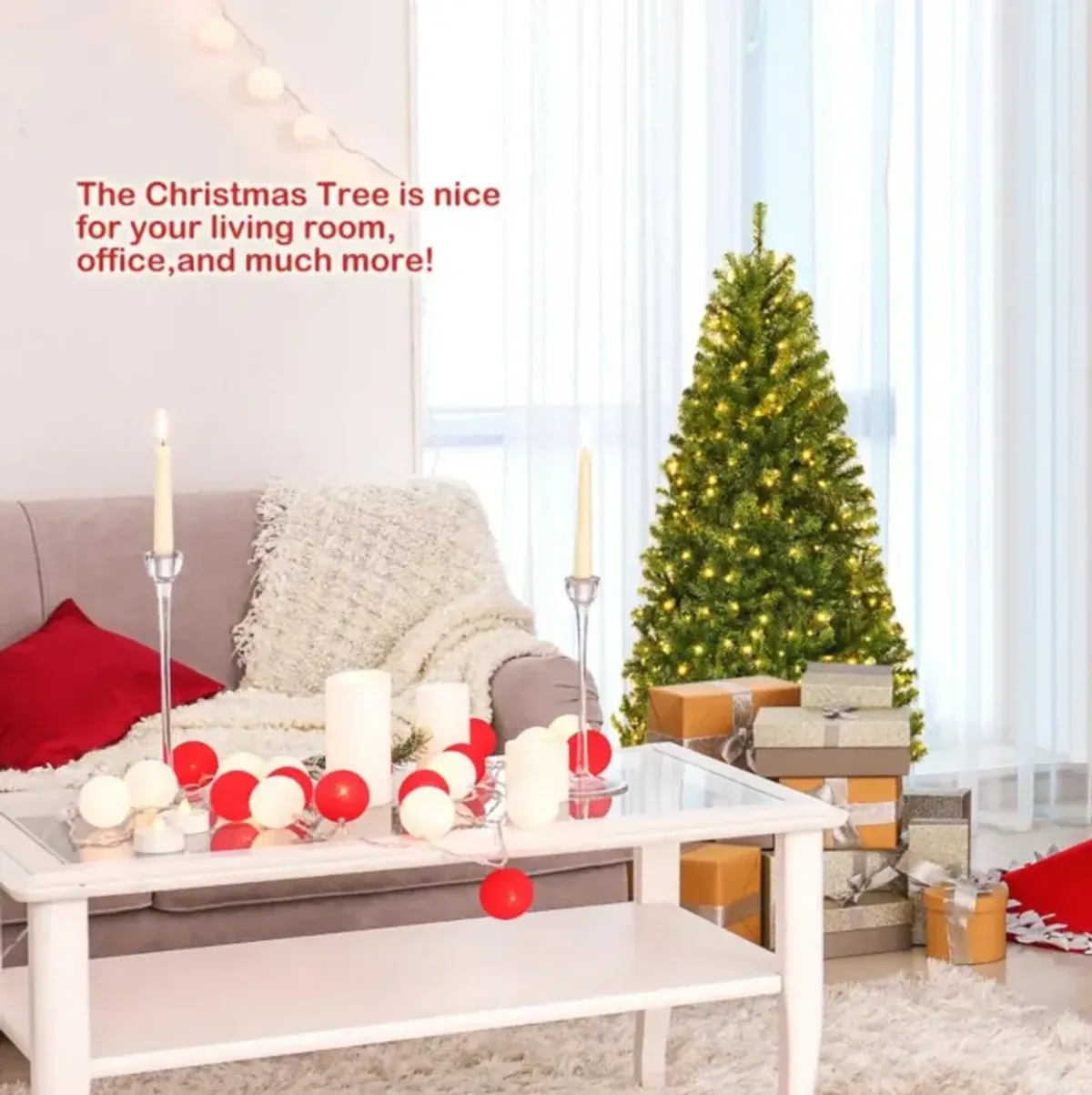 Artificial Premium Hinged Christmas Tree