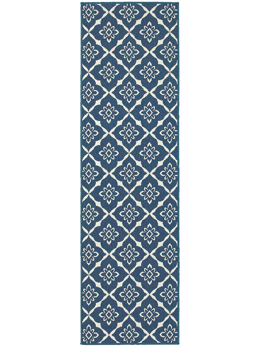 Meridian 2'3" x 7'6" Navy Rug