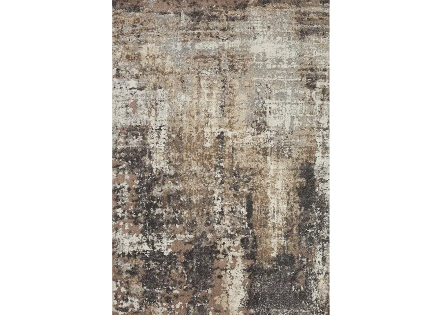 Theory THY04 Taupe/Grey 5'3" x 7'8" Rug