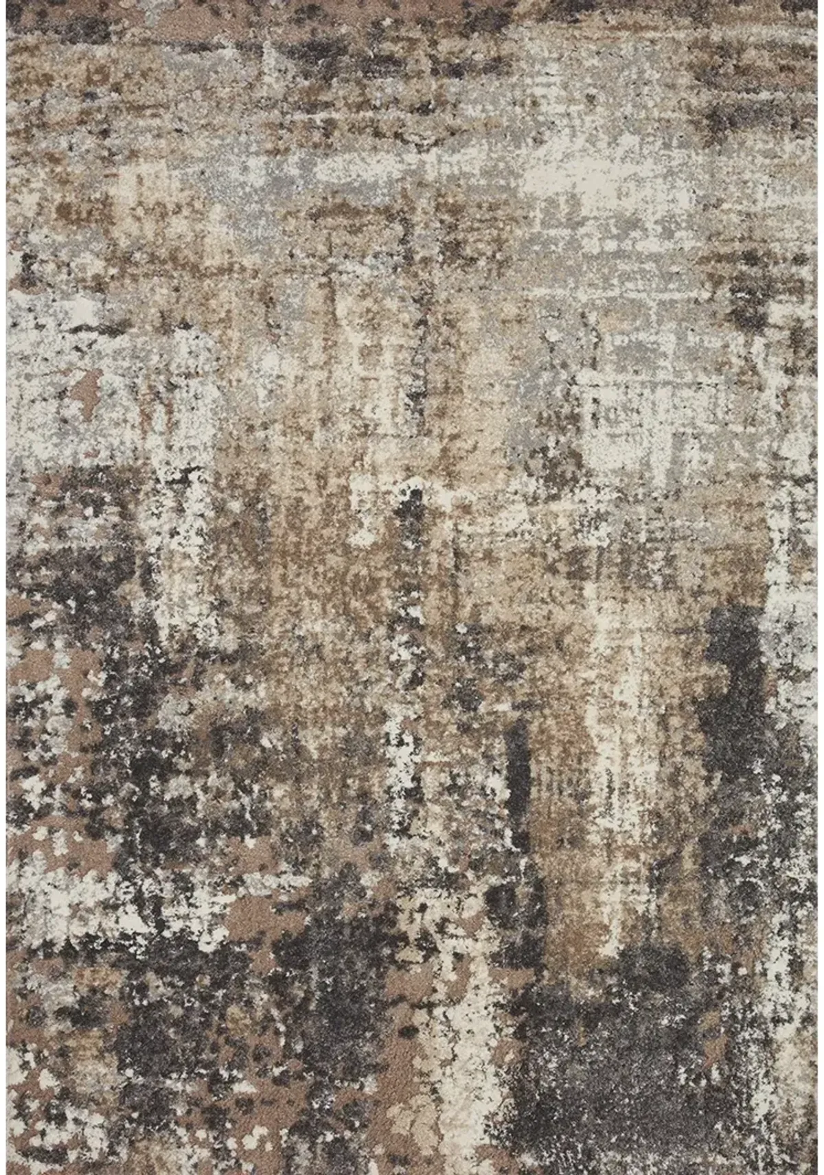 Theory THY04 Taupe/Grey 5'3" x 7'8" Rug