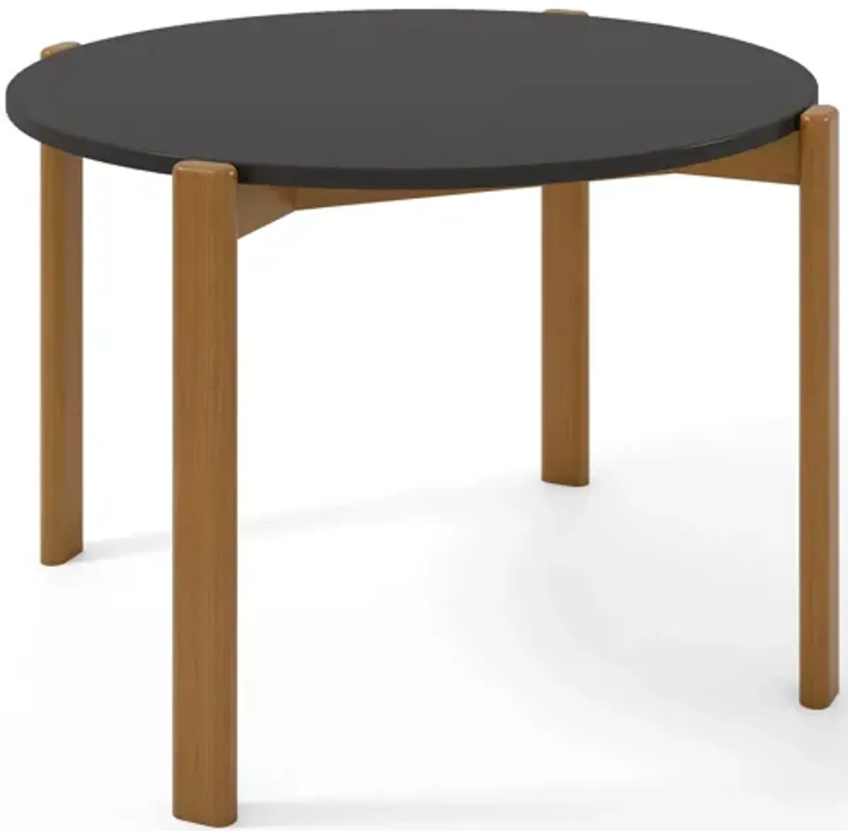 Gales Black Round Dining Table