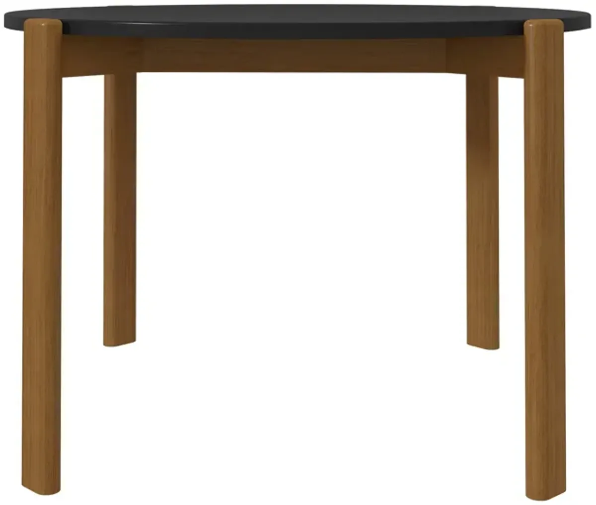 Gales Black Round Dining Table