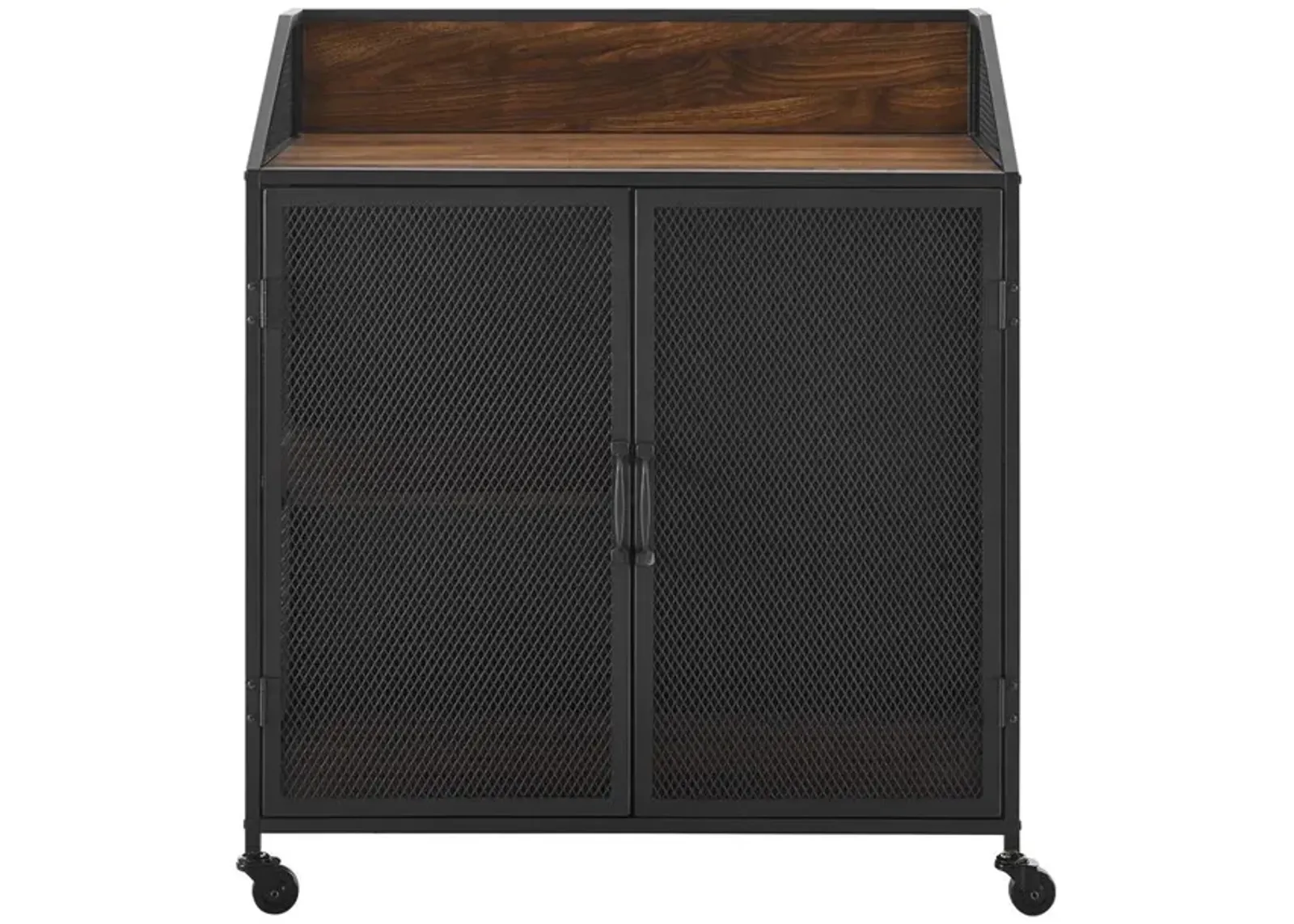 Belen Kox Entertainer's Bar Cabinet - Dark Walnut, Belen Kox