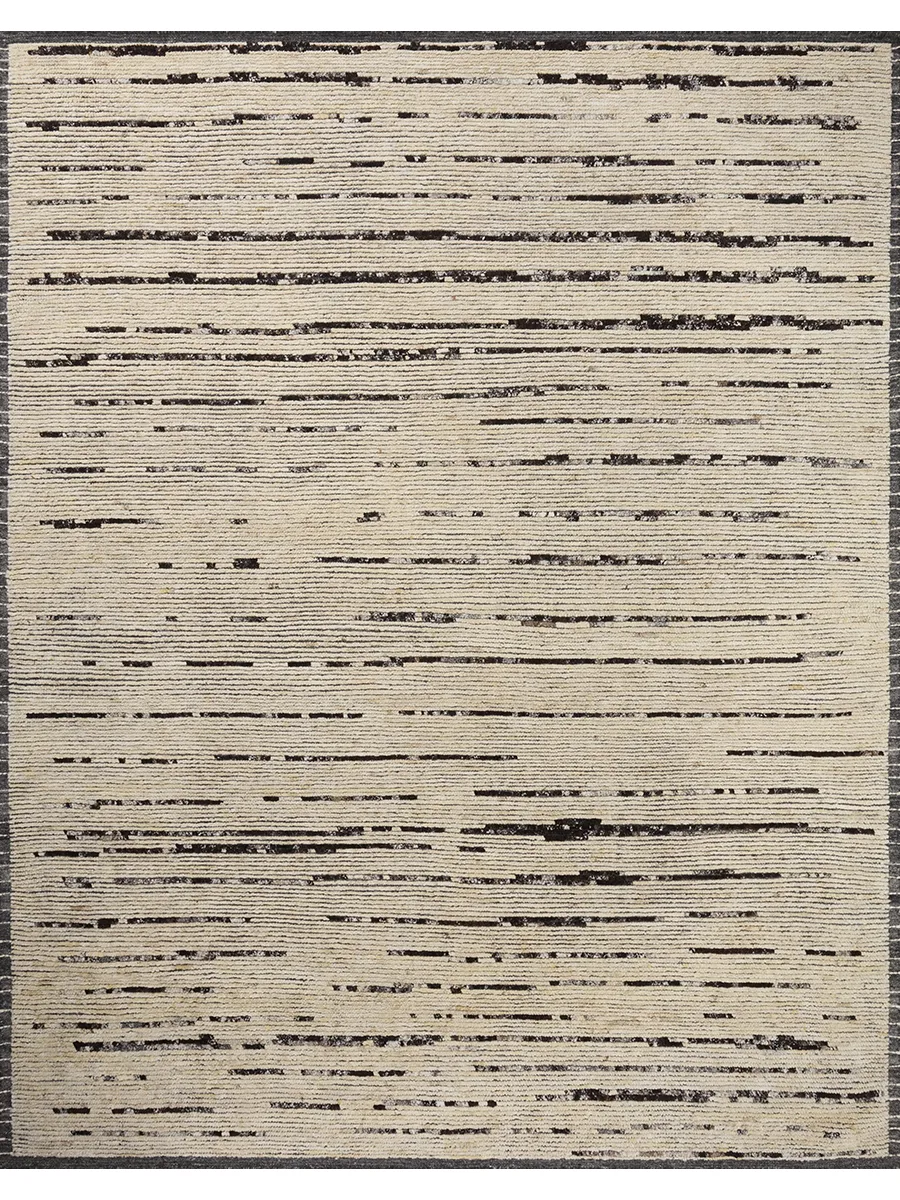 Briyana BRI04 Natural/Black 7'9" x 9'9" Rug