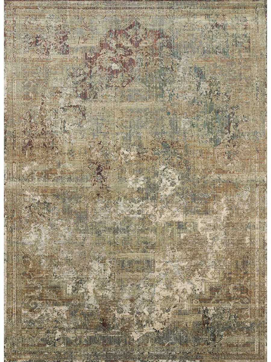 Linnea Multi/Ivory 9'6" x 13' Rug