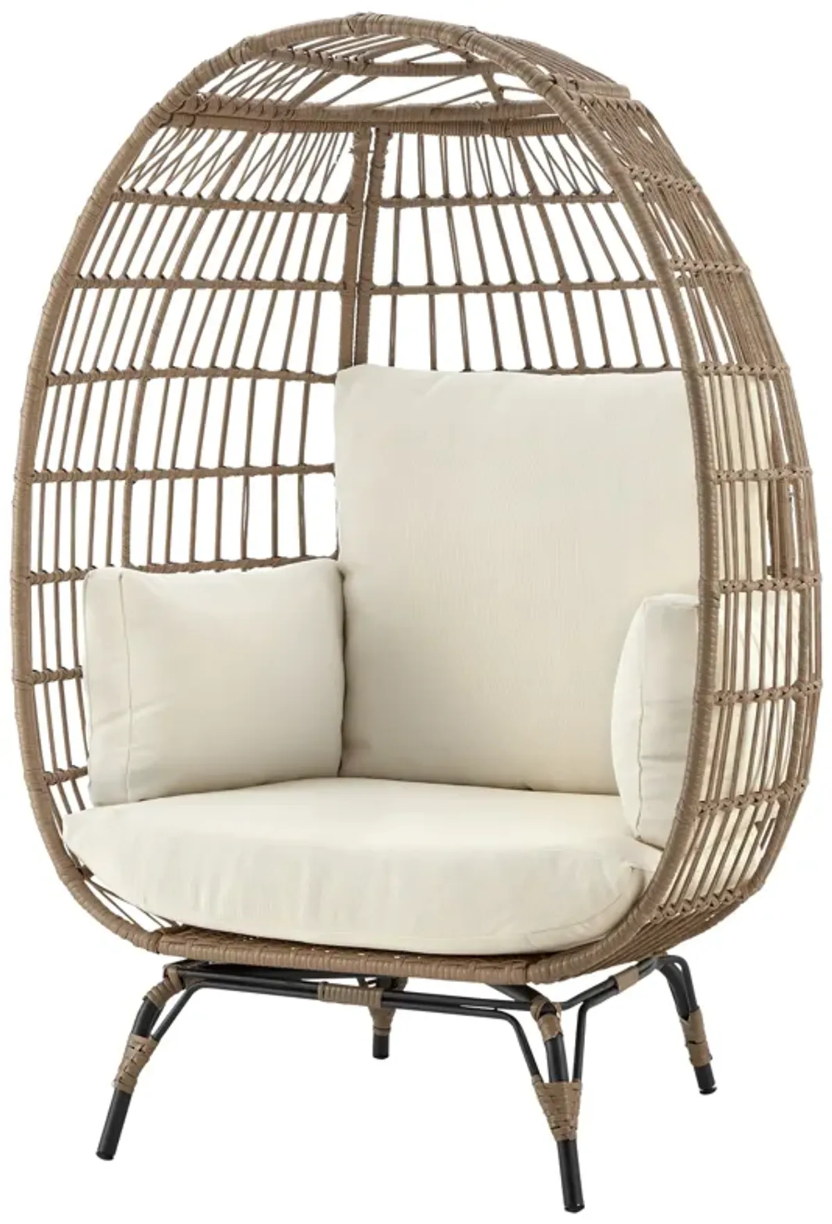 Spezia Cream Patio Egg Chair
