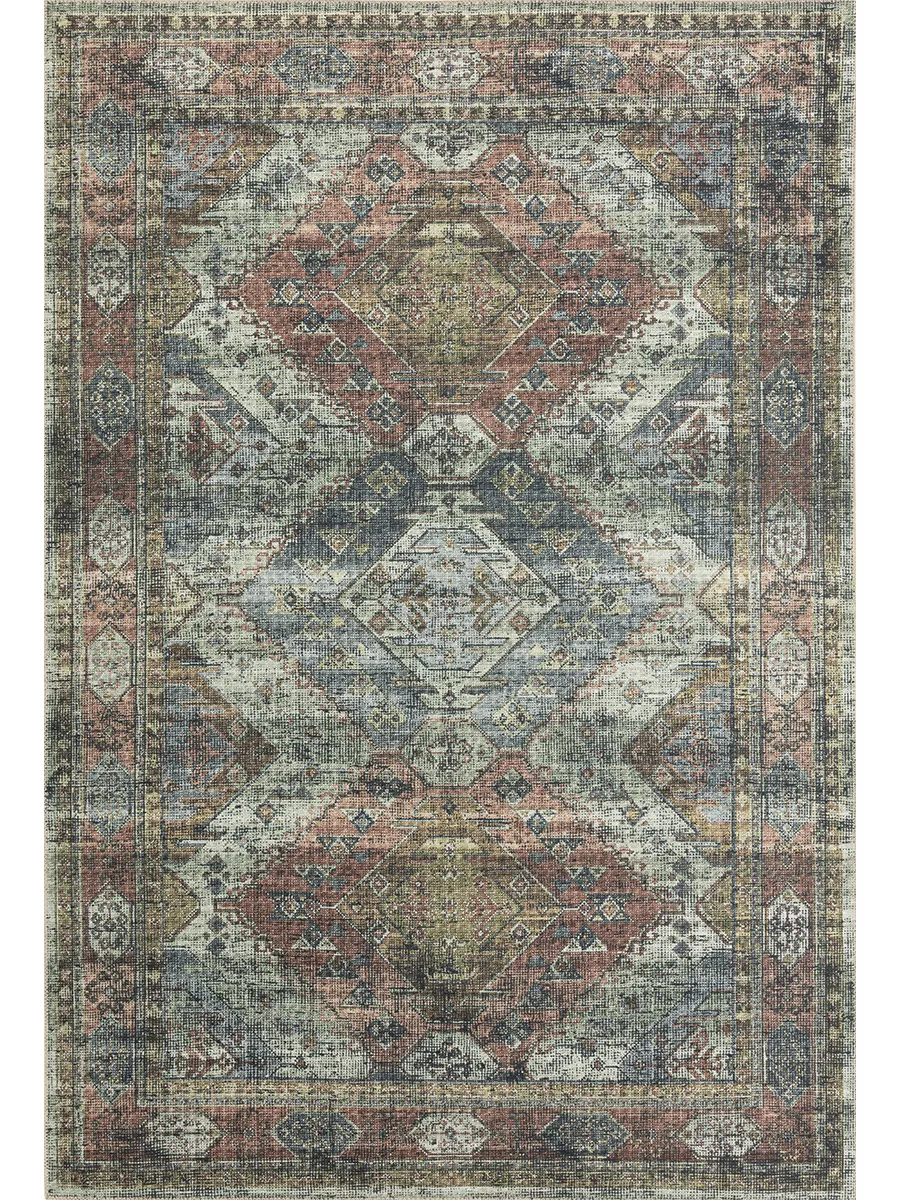 Skye SKY06 Apricot/Mist 5' x 7'6" Rug