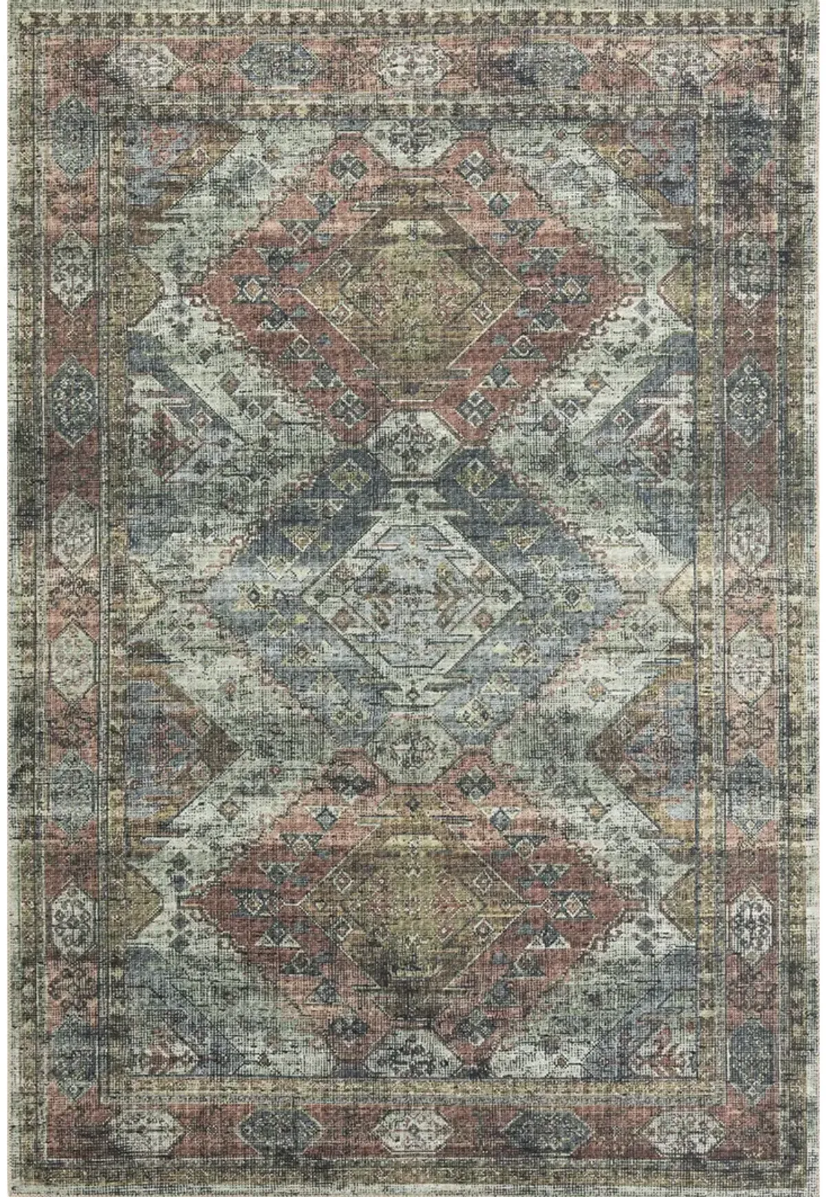 Skye SKY06 Apricot/Mist 5' x 7'6" Rug