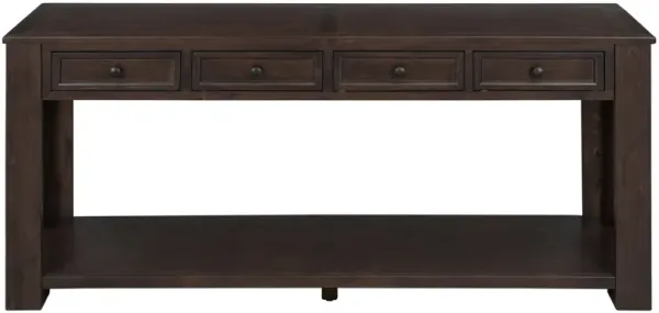 Merax Console Table with Storage Drawers