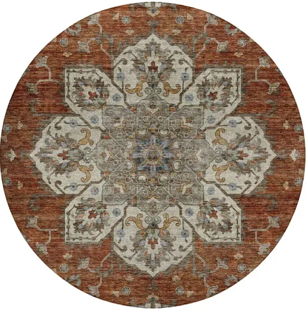 Silk Road 8' Round Rug