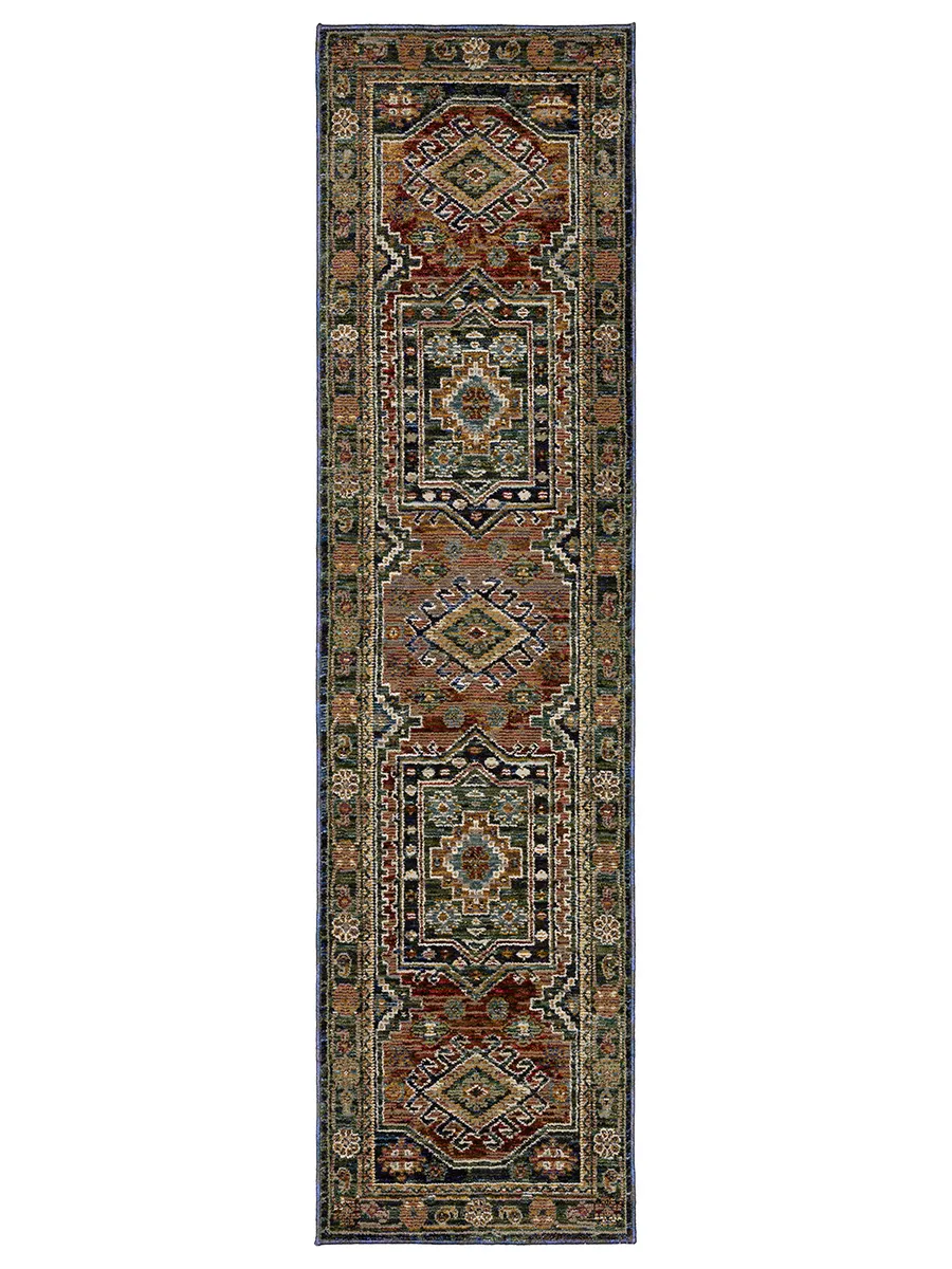 Andorra 2'3" x 8' Blue Rug