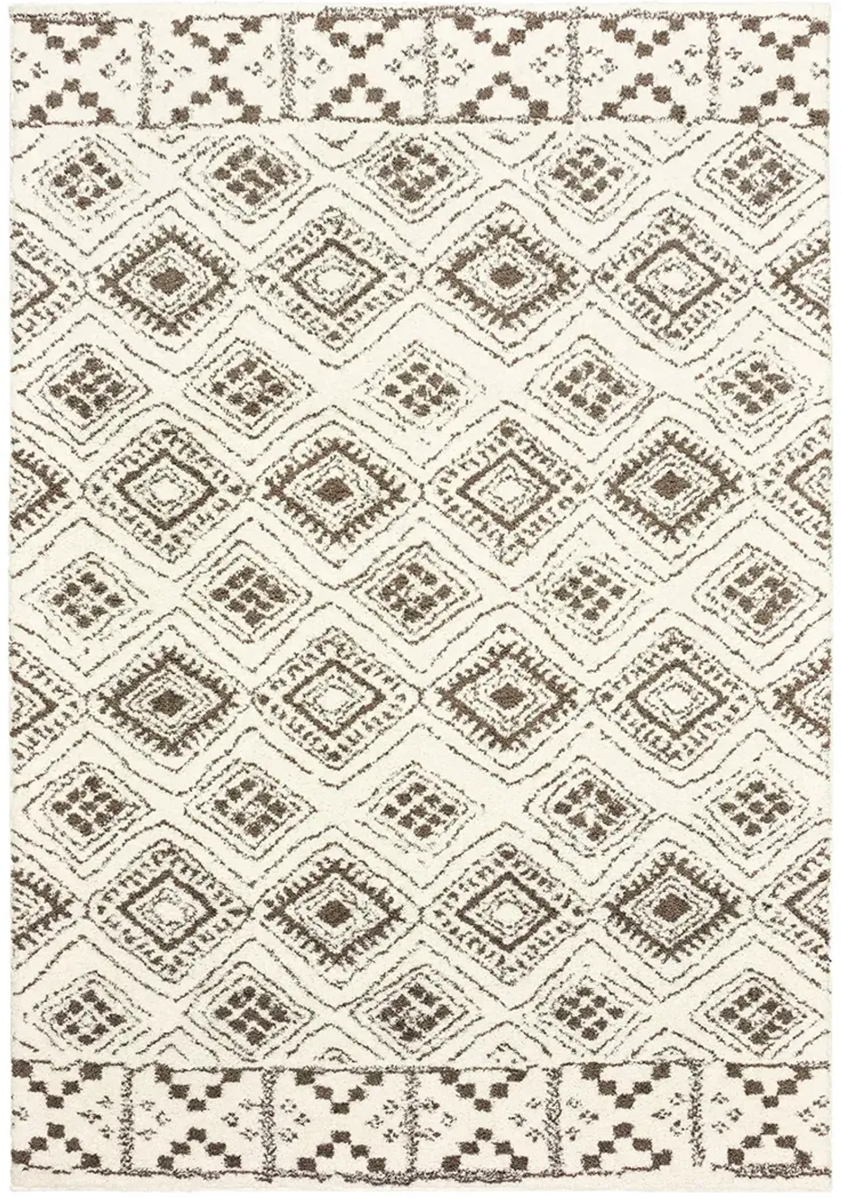 Verona 5'3" x 7'6" Ivory Rug