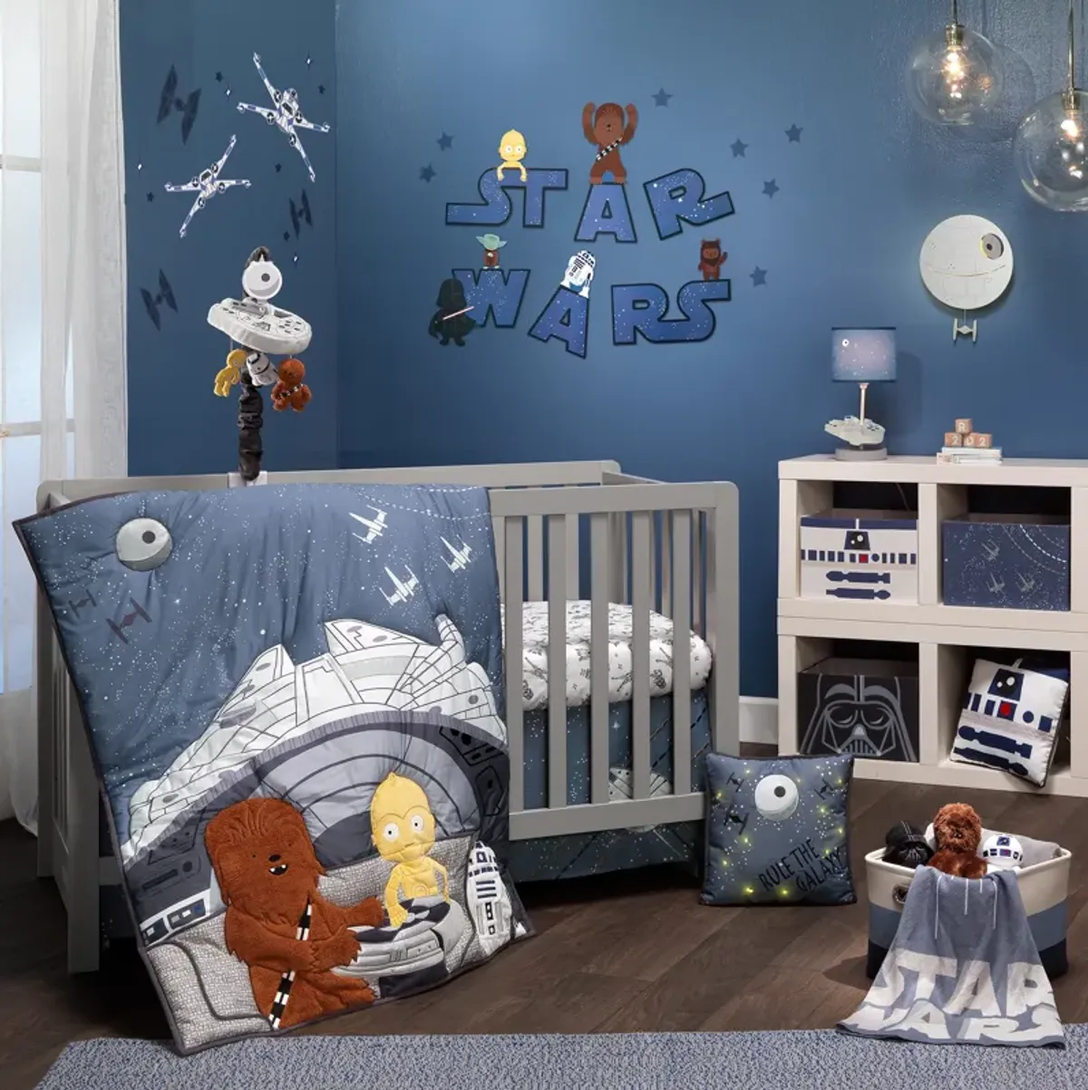 Lambs & Ivy Star Wars Signature Rebels Rule Cotton Fitted Crib/Toddler Sheet